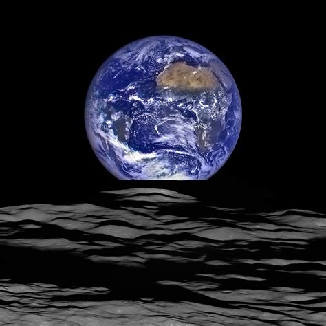 planeta terra visto do espaço